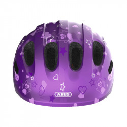 Casca de bicicletă ABUS Smiley 2.0 pentru copii, Purple Star