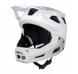Casca Force DROP downhill, alb-gri S-M
