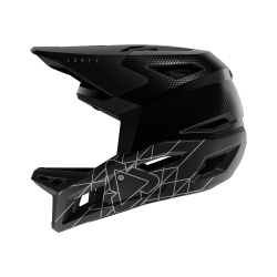 Casca Leatt MTB Gravity 6.0 Carbon Stealth Black/Grey S - 55-56cm - Img 3