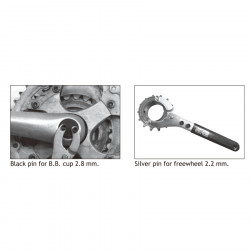 Cheie Pinion 1 Viteza SUPER B TB-8018 - Img 3