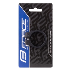 Colier Force cu surub 34.9mm Aluminiu, negru - Img 2