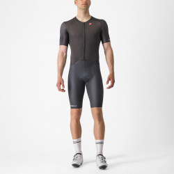 Combinezon cu maneca scurta Castelli Sanremo BTW Speed, Negru, M