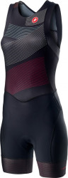 Costum Triatlon Castelli Free W Tri Suit de dama Negru/Multicolor