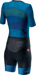 Costum Triatlon cu Maneca Scurta Castelli Free Sanremo 2 W Suit Bluemarine/Multicolor - Img 2