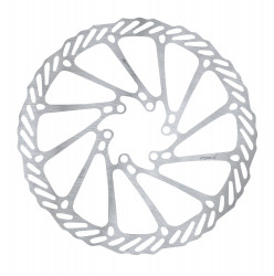 Disc frana Force-2 180 mm 6 gauri argintiu