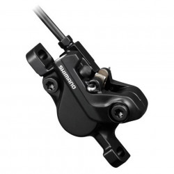 Etrier hidraulic frana SHIMANO Deore BR-MT500 Postmount Placute B01S Negru