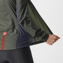 Jacheta de vant Castelli Squadra Stretch W de dama Kaki - Img 3