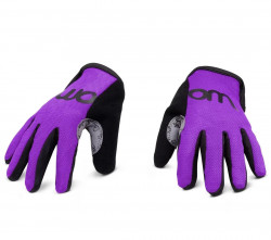 Manusi ciclism pentru copii WOOM Purple Haze Marime 7 S