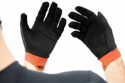 Manusi degete lungi CUBE Performance X Actionteam Black´n´Orange