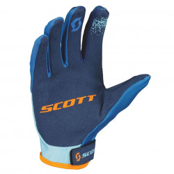 Manusi SCOTT 350 Race Evo Junior Albastru-Portocaliu
