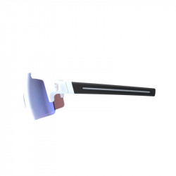 Ochelari BBB BSG-70 FullView HC lentile Albastre tip oglinda Alb Mat - Img 4