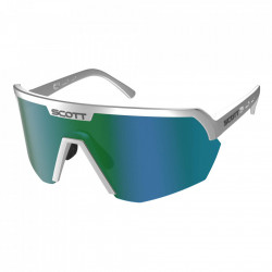 Ochelari de soare SCOTT Sport Shield Supersonic EDT. argintiu-crom verde