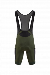 Pantaloni CUBE Blackline Bib Shorts Cargo Olive - Img 4