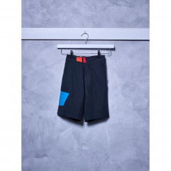 Pantaloni CUBE Junior Shorts Black Blue White - Img 2