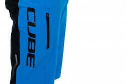 Pantaloni CUBE Teamline Baggy Shorts Blue - Img 4