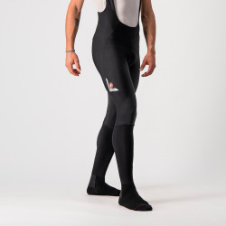 Pantaloni lungi cu bretele Castelli Velocissimo 5 Negru/Gri - Img 3