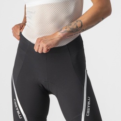 Pantaloni scurti Castelli Velocissima 3, de dama, Negru/Argintiu, XL - Img 3