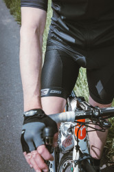 Pantaloni scurti cu bazon si bretele Force B51 Negru - Img 4