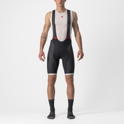 Pantaloni scurti cu bretele Castelli Competizione Kit, Negru/Gri, XXXL