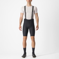 Pantaloni scurti cu bretele Castelli Espresso, Negru, XXL