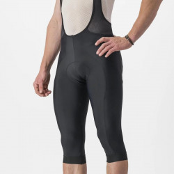 Pantaloni trei sferturi cu bretele CASTELLI Entrata 2 Negru