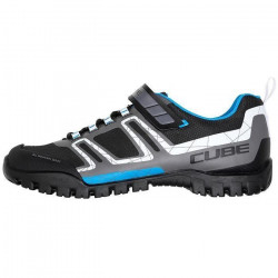 Pantofi Ciclism CUBE All Mountain Black White Grey