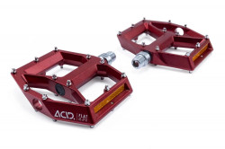 PEDALE ACID FLAT A3-ZP R Rosu
