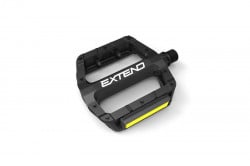 Pedale EXTEND FORMO Aluminiu Negru 9/16" - Img 2