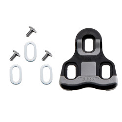 Placute pedale Union URK-0 sosea, plastic negru 0 grade sistem Look Keo