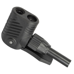Pompa Podea VENTURA Metal 120 psi/8 bar Negru - Img 2