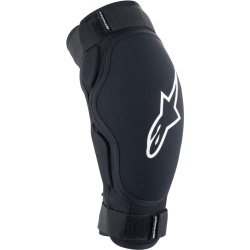 Protectii Cot Alpinestars A-Impact Plasma Pro Knee Protector Black White S