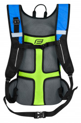 Rucsac FORCE BERRY ACE 12 l, albastru-verde fluo - Img 3