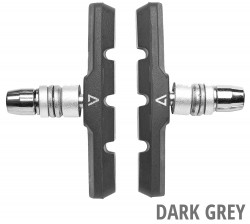 SABOTI DE FRANA CUBE ACID 1-PIECE REGULAR V BRAKE Dark grey