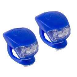 Set Flash cu Baterii M-WAVE COBRA IV - Albastru - Img 2