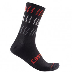 Sosete Castelli Mid Winter 18 Negru/Rosu/XL 40-43