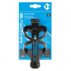 Suport Bidon M-WAVE BC 32 FLEX Negru 0,33-1,5 l - Img 2