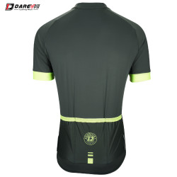Tricou Ciclism DAREVIE Olive/Verde Neon Anti-Bacterial L - Img 4