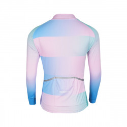 Tricou Ciclism Lady DAREVIE Albastru/Roz L - Img 2