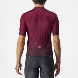 Tricou cu maneca scurta Castelli A Tutta Visiniu - Img 2