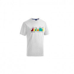 Tricou CUBE After Race Junior Fichtelmountains Alb