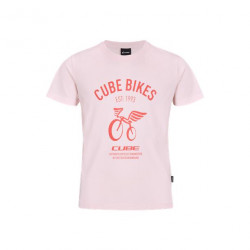 Tricou CUBE Junior Organic T-Shirt Wings Rose
