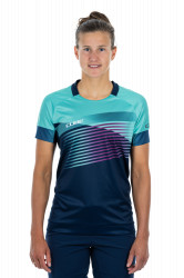 Tricou CUBE Teamline WS Round Neck Jersey S/S Blueint - Img 2