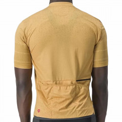 Tricou maneca scurta Castelli Unlimited Terra Galben