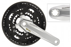 Angrenaj Shimano Alivio FC-M431 Octalink 3x9 Viteze Negru