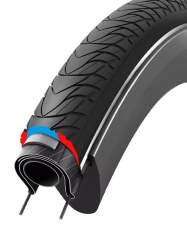 Anvelopa VITTORIA ALWAY 29x2.6(65-622) Rigid Negru E-Bike - Img 3
