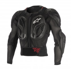 Armura Alpinestars Youth Bionic Action Jacket Black Red
