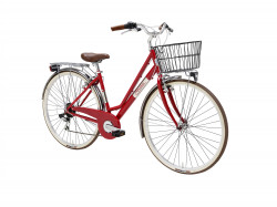 Bicicleta Adriatica Panarea Lady 28 Rosu/Alb 450mm - Img 2
