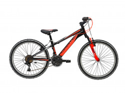 Bicicleta Adriatica Rock 24 18V Negru/Portocaliu