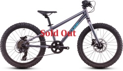 Bicicleta Copii CUBE Acid 200 Disc galactic´n´cyan