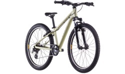 BICICLETA CUBE ACID 240 LIGHTOLIVE ORANGE roti 24" - Img 2